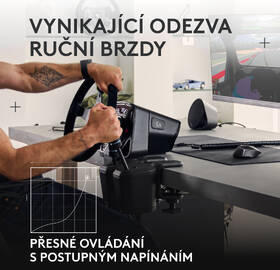 Řadící páka a ruční brzda Logitech G RS Shifter & Handbrake černá

 obrázek produktu 3 z 5