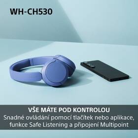 Sluchátka Sony WH-CH530 modrá

 obrázek produktu 14 z 15
