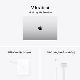 Notebook Apple 16" M4 Max 14× CPU 32× GPU, 36 GB, 1 TB - stříbrný CZ 

 obrázek produktu 7 z 7