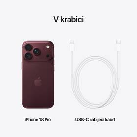 Mobilní telefon Apple 256 GB burgundsky červený 

 obrázek produktu 9 z 10