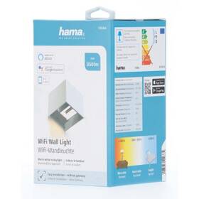 Nástěnné svítidlo Hama SMART Wi-Fi, čtvercové, 10 cm, IP44 bílé

 obrázek produktu 5 z 5