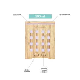 Aroma difuzér TrueLife D7 Bamboo hnědý

 obrázek produktu 4 z 6