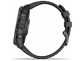 Chytré hodinky Garmin fenix 7X Pro Sapphire Solar - Titan Carbon Grey / Black Silicone Band 

 obrázek produktu 10 z 11