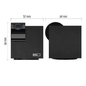 IP kamera EMOS GoSmart IP-110 CUBE, Wi-Fi černá

 obrázek produktu 8 z 14