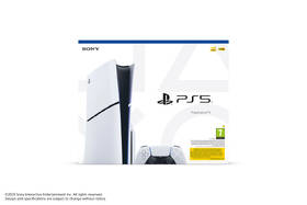 Herní konzole Sony PlayStation 5 (typ modelu - slim) bílá barva
