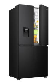 Americká lednice Hisense RQ5P470SMFE černá barva
