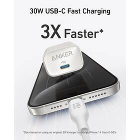 Nabíječka do sítě Anker 511 Nano 4 30W, USB-C bílá

 obrázek produktu 1 z 3