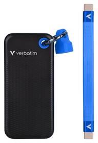 SSD externí Verbatim Pocket SSD 256GB černý/modrý

 obrázek produktu 2 z 8