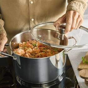 Hrnec s poklicí Tefal E3366355 XL, 26 cm nerez

 obrázek produktu 7 z 9