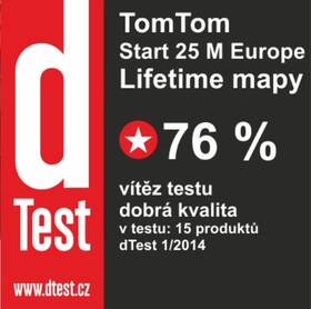 Navigační systém GPS Tomtom START 25 Europe Traffic LIFETIME mapy 

 obrázek produktu 4 z 5