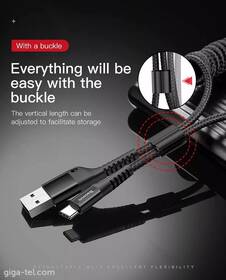 Kabel Baseus Fish-eye Spring USB/USB-C, 1m černý

 obrázek produktu 4 z 4