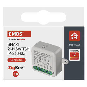 Modul EMOS GoSmart spínací IP-2104SZ, ZigBee, 2-kanálový 

 obrázek produktu 17 z 17
