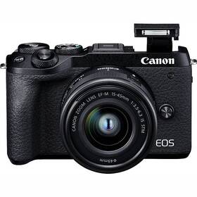 Digitální fotoaparát Canon M6 MARK II + EF-M 15-45 IS STM + EVF hledáček černý

 obrázek produktu 3 z 10