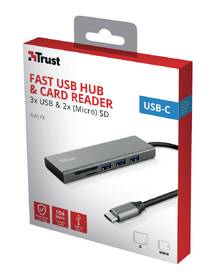 USB Hub Trust Halyx Fast USB-C 

 obrázek produktu 11 z 11
