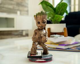 Držák EXG Cable Guy - Smiley Groot hnědý

 obrázek produktu 12 z 12