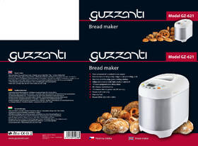 Domácí pekárna Guzzanti GZ 621 stříbrný/bílý

 obrázek produktu 1 z 1