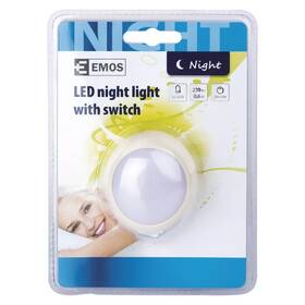 Noční světlo EMOS do zásuvky, 5 x LED bílé

 obrázek produktu 2 z 2