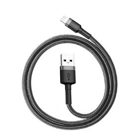 Kabel Baseus Cafule USB/Lightning, 0,5m černý/šedý

 obrázek produktu 2 z 4