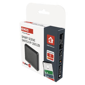 Vypínač EMOS GoSmart IP-2001ZB, ZigBee 3.0, 1-tlačítkový šedý

 obrázek produktu 8 z 8