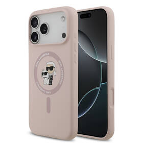 Kryt na mobil Karl Lagerfeld Liquid Silicone Karl and Choupette MagSafe na Apple iPhone 17 Pro Max růžový

 obrázek produktu 1 z 7