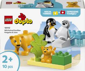 Stavebnice LEGO® DUPLO® 10442 Rodinky divokých zvířat: Tučňáci a lvi 

 obrázek produktu 3 z 9