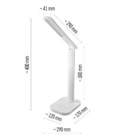 Stolní LED lampička EMOS CARSON bílá

 obrázek produktu 8 z 14