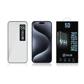 Tvrzené sklo Obal:Me 5D na Apple iPhone 15 Pro černé

 obrázek produktu 2 z 2