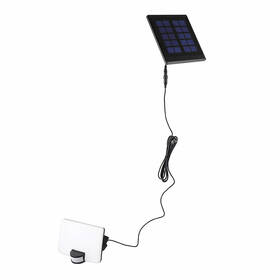 Nástěnné svítidlo Solight solární se senzorem, 11W, 1200lm, Li-on černé

 obrázek produktu 3 z 12