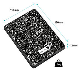 Pouzdro pro čtečku e-knih Connect IT pro Amazon New Kindle 2022 - Doodle 

 obrázek produktu 6 z 7