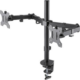 Držák TV STELL SOS 1120, Dual na 2 monitory 13" až 32", nosnost 2x8 kg černý

 obrázek produktu 2 z 18