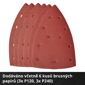 Vibrační bruska Einhell TE-OS 18/150 Li (bez baterie) 4460708 

 obrázek produktu 3 z 10