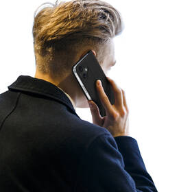 Pouzdro na mobil flipové Dux Ducis na Apple iPhone 16 Plus černá barva
