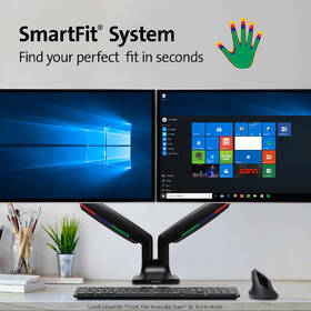 Držák KENSINGTON SmartFit dvojramenný držák monitorů černý

 obrázek produktu 5 z 5
