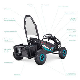 Čtyřkolka LAMAX LAMAX eBuggy UTV50 Long Range 

 obrázek produktu 4 z 6
