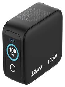 Cestovní adaptér Verbatim Mini GaN LCD, 2x USB-C PD 100 W, 1x USB-A QC 3.0, černá černý

 obrázek produktu 1 z 10