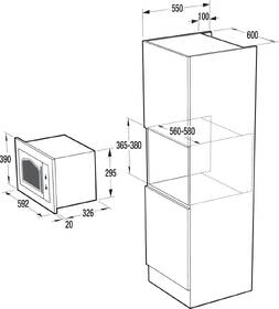 Mikrovlnná trouba Gorenje BM235CLI 
