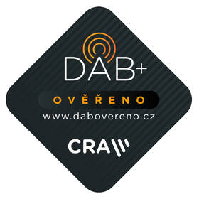 Radiopřijímač s DAB+ GoGEN DAB 300 N stříbrná barva
