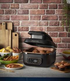 Multifunkční hrnec RUSSELL HOBBS 26520-56 SatisFry Air&Grill Multi, 5,5 l černý

 obrázek produktu 12 z 21