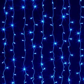 Vánoční osvětlení ColorWay vnitřní, 300 LED, 3× 3m, 220–240V AC, modrá 

 obrázek produktu 3 z 11