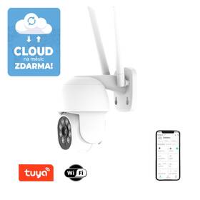 IP kamera IMMAX NEO LITE SMART Security ANGLE II, 360°, RJ45, P/T, HD, 2MP, 1080p, outdoor, Wi-Fi, TYUA bílá

 obrázek produktu 1 z 4