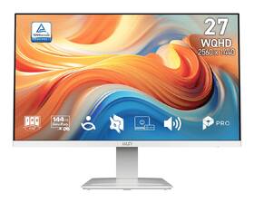 Monitor MSI PRO MP273QW E14 bílý

 obrázek produktu 3 z 7