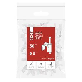 Kabelový klip EMOS 8MM, 50KS bílý

 obrázek produktu 5 z 8