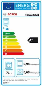 Trouba Bosch HBA572EM3 matný panel černá

 obrázek produktu 1 z 10