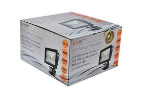 LED reflektor Solight 30W, studená bílá, 2100lm, se senzorem černý

 obrázek produktu 2 z 2