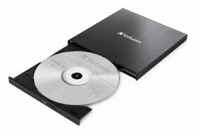 Externí DVD vypalovačka Verbatim CD/DVD Slimline USB-C + Nero černá

 obrázek produktu 1 z 7