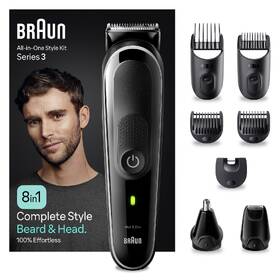 Zastřihovač multifunkční Braun MGK3440, 8 v 1 

 obrázek produktu 7 z 8