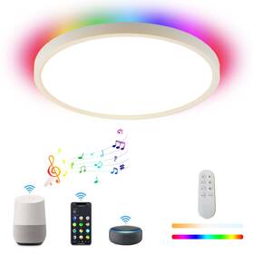 Stropní svítidlo IMMAX IMMAX NEO LITE TUDO SMART RGB, 60cm, 65W, s podporou BEACON, Wi-Fi, TUYA bílé

 obrázek produktu 2 z 10