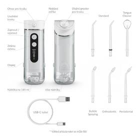 Ústní sprcha TrueLife AquaFloss Mini M50 bílá

 obrázek produktu 16 z 18