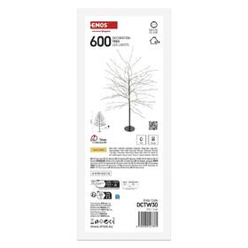 LED dekorace EMOS svítící stromek, 120 cm, 600 Nano LED, venkovní i vnitřní, teplá bílá, časovač 

 obrázek produktu 3 z 6