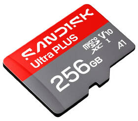 Paměťová karta SANDISK 256GB UHS-I U1 (200R) + SD adaptér 

 obrázek produktu 2 z 5